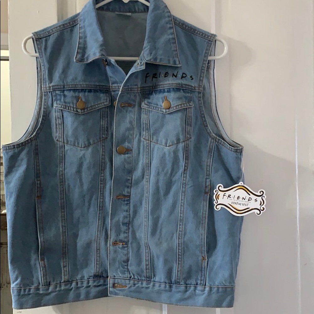 FRIENDS denim vest